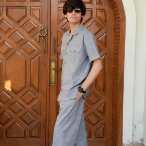 Safari Suit - Gray For Men (N002)