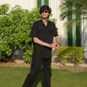 Safari Suit - Black For Men (N001)